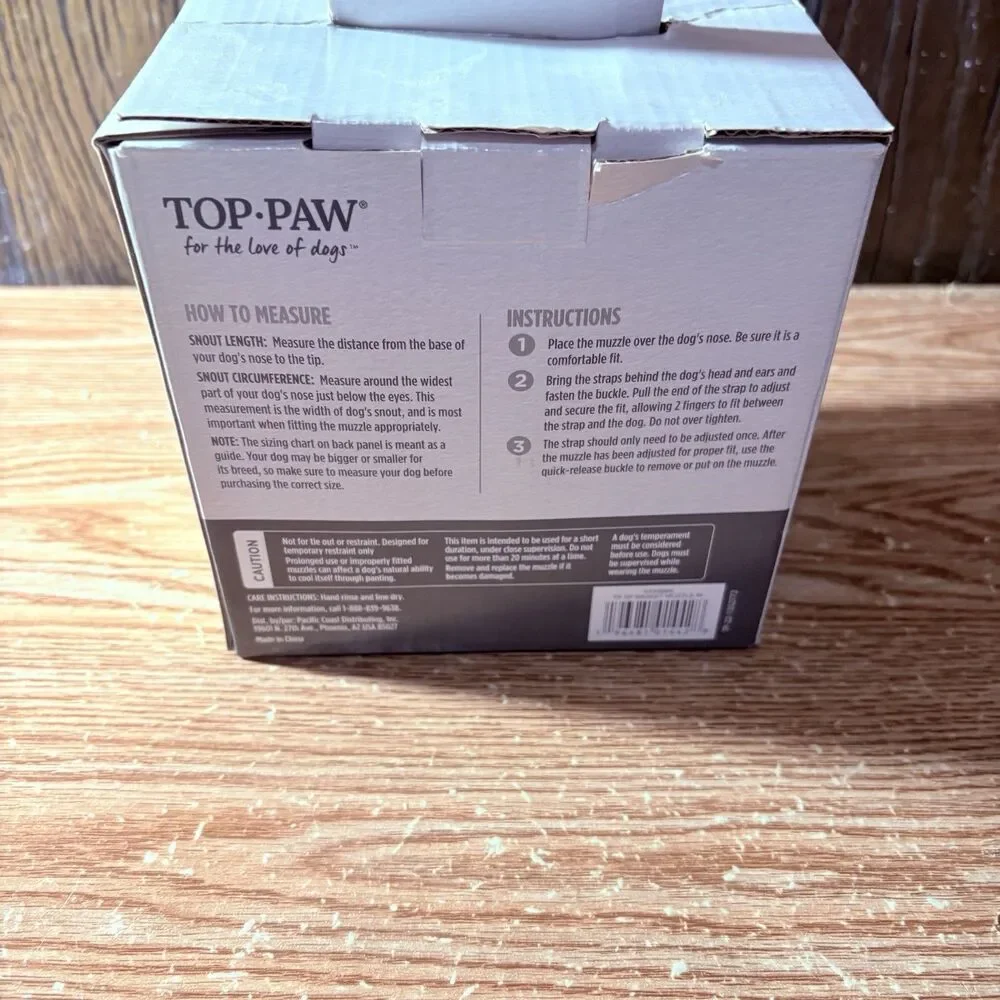 Adjustable Dog Muzzle Size Medium
